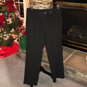 Ladies pin striped pants